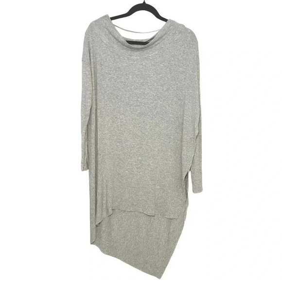 We The Free Women’s Grapevine Longline Knit Tunic Top Heather Gray Size Small - Picture 3 of 9